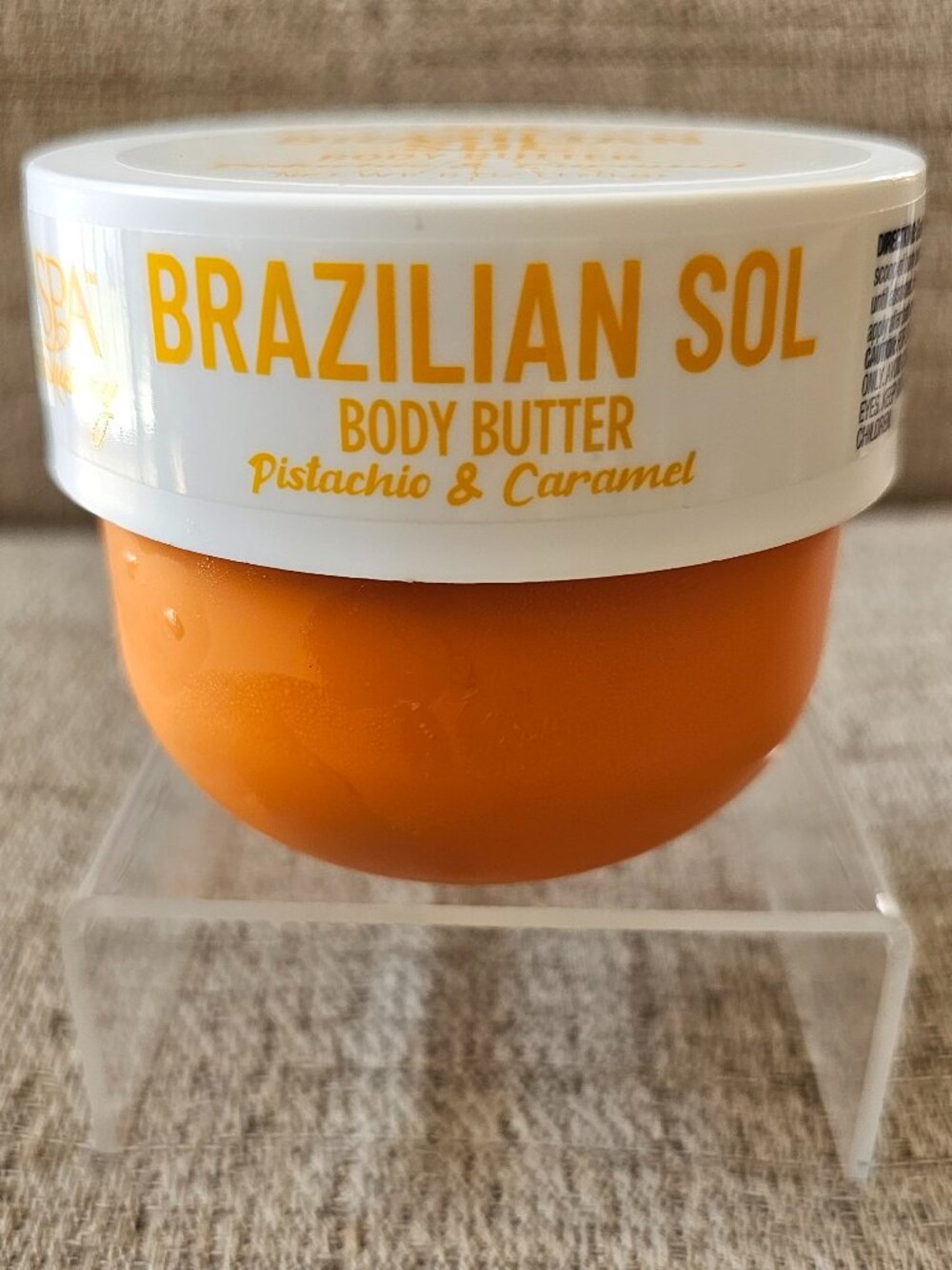 NEW Spa Luxury Brazilian Sol Body Butter – Pistachio & Caramel